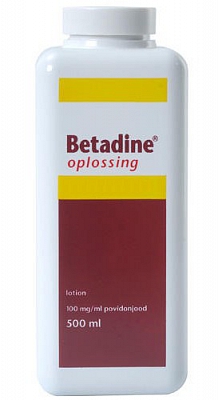 BETADINE JODIUM 100MG OPLS UAD 500ML