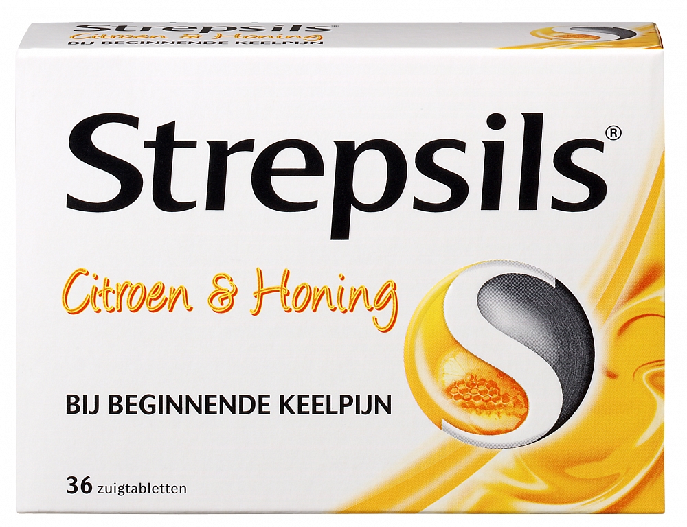 STREPSILS CITROEN&HONING 36ST