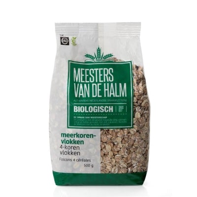 DE HALM 4 KORENVLOKKEN EKO 500GR