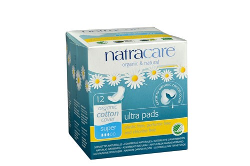 NATRACARE MAANDVERBAND ULTRA SUPER 12 STUK