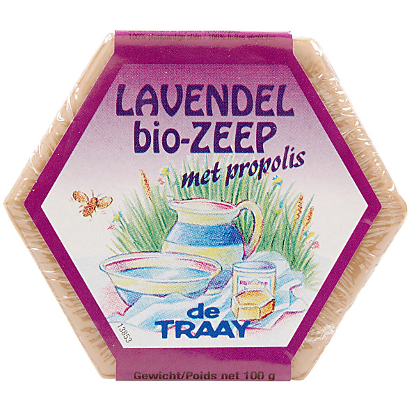 TRAAY LAVENDEL PROPOLIS ZEEP 100 GRAM