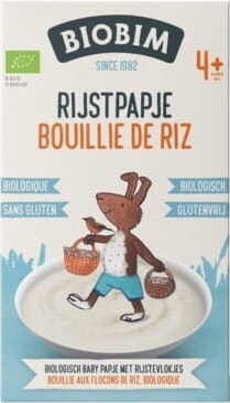 BIOBIM RIJSTPAPJE 4MND BIO 200GR