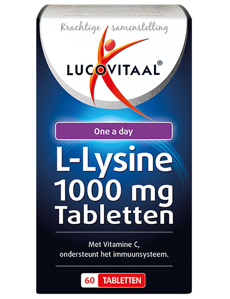 LUCOVITAAL L LYSINE LIPBLAASJE 60ST