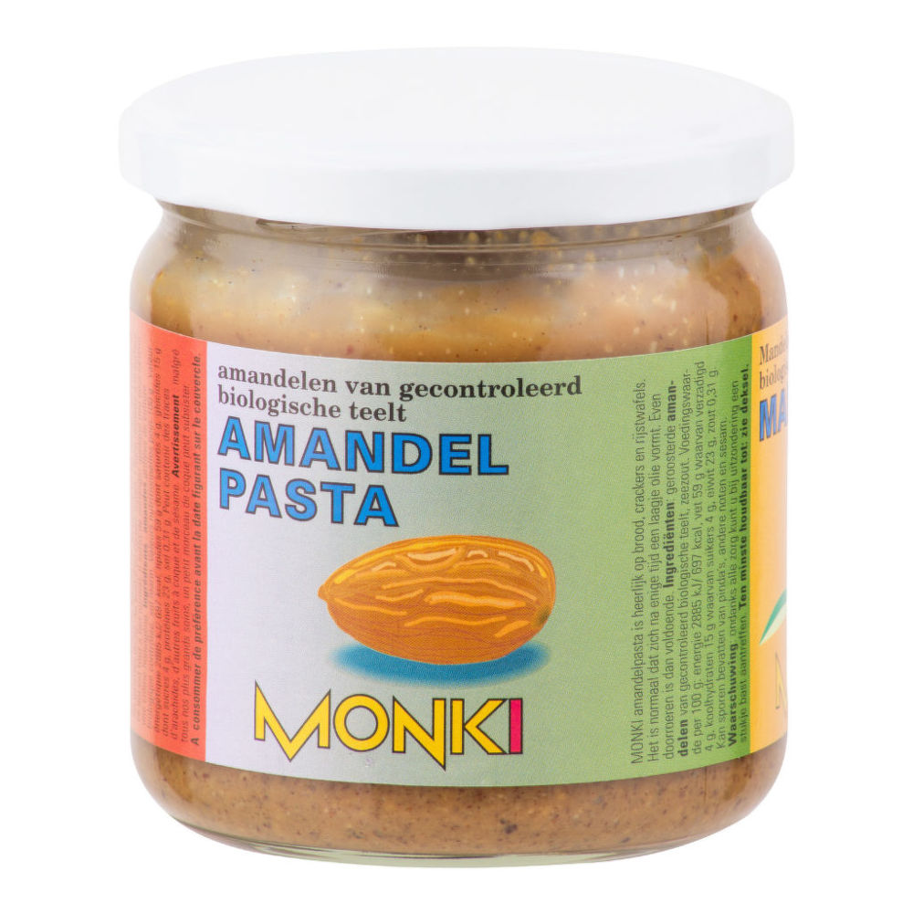 MONKI AMANDELPASTA 330 GRAM