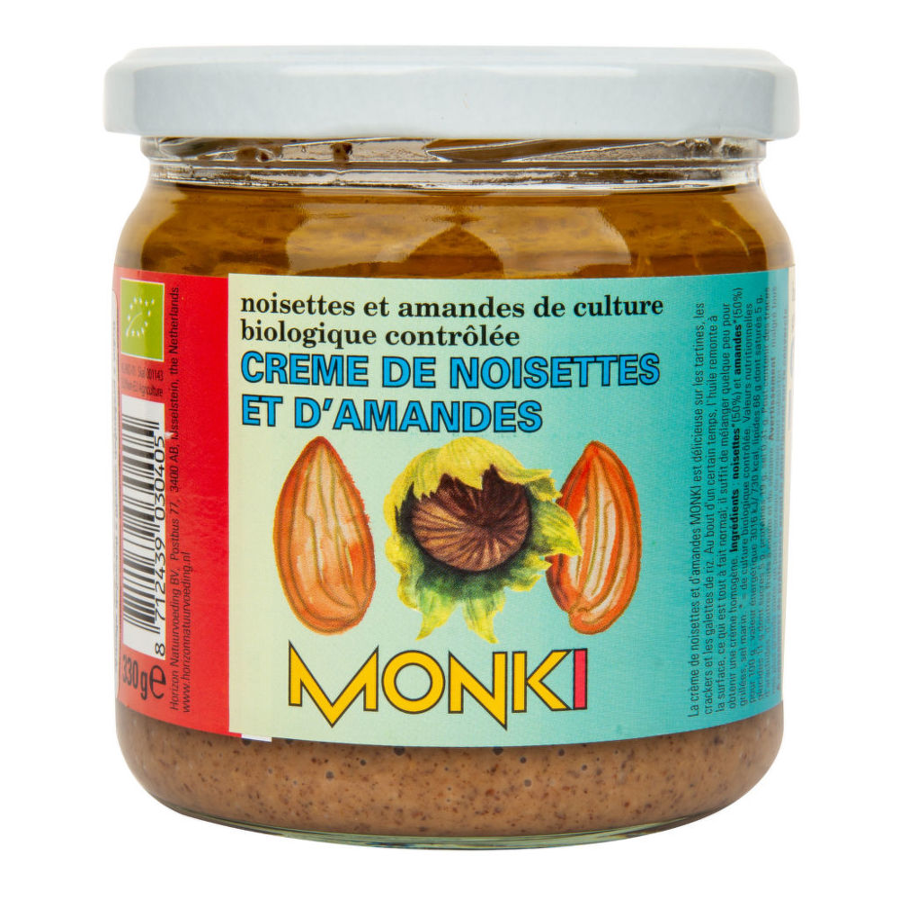 MONKI GEMENGDE NOTENPASTA 330 GRAM