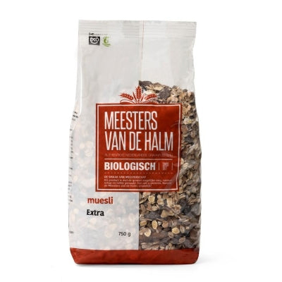 HALM MUESLI EXTRA RIJK 750 GRAM