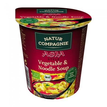 NATUR COMPAGNIE ASIA VEGETABLE & NOODLE SOUP 55 GRAM