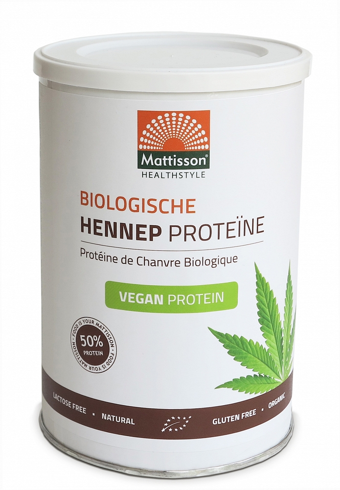 MATTISSON HENNEP PROTEINE- EIWIT 400 GRAM