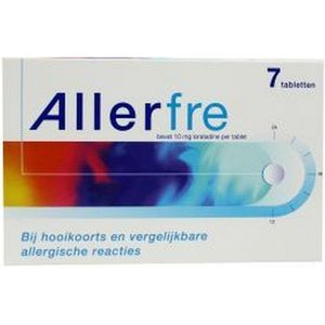 ALLERFRE ANTIHOOIKRT 10MG LORA 7TB