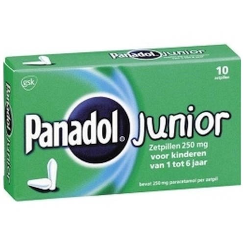 PANADOL JUNIOR ZETPIL 250MG 10ST