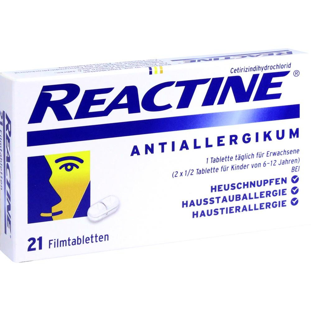 REACTINE CETIRIZINE 10MG 7TB