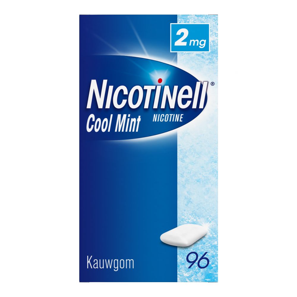NICOTINELL GUM COATED 2MG MINT 96ST
