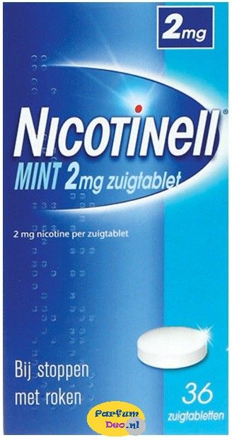 NICOTINELL ZUIGTABLET 2MG MINT 36ST
