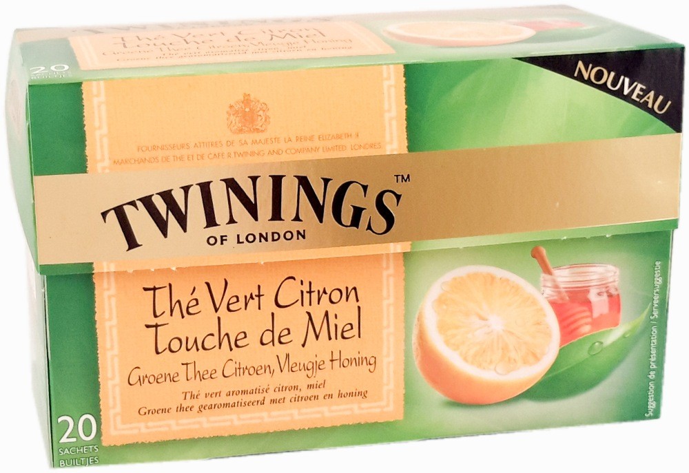TWININGS GREEN CITROEN HONING- 20ZK