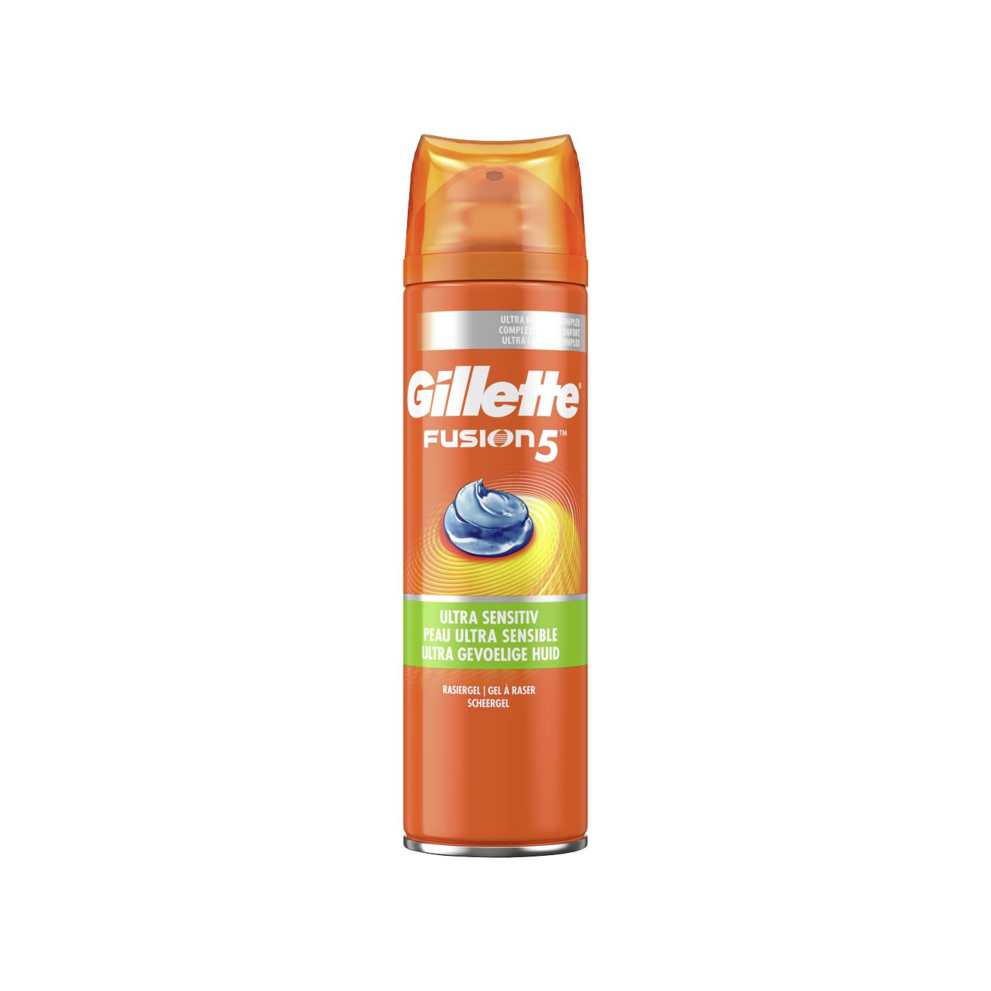 GILLET GEL FUSION ULTRA SENS 200ML