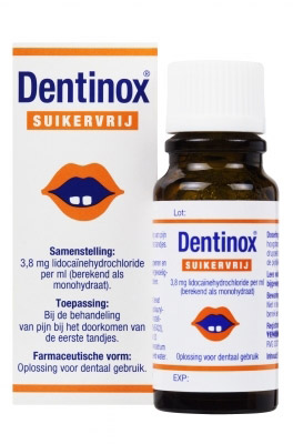 DENTINOX SUIKERVRY 3,8MG 9ML