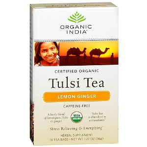 ORGANIC INDIA LEMON GINGER BIO 25ZK