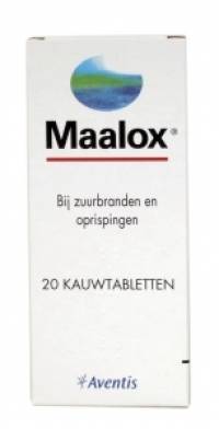 MAALOX MAGN H 400MG ALUM200MG 40TB