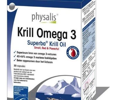 PHYSALIS KRILL OMEGA 3 30SG