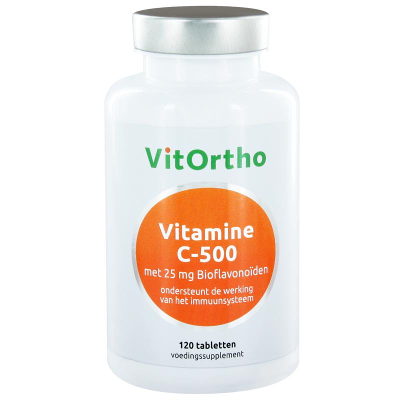 VITORTHO C500 25MG BIOFLAV 120TB