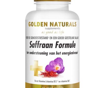 GOLDEN NATURALS SAFFRAAN SUPP 60VCP