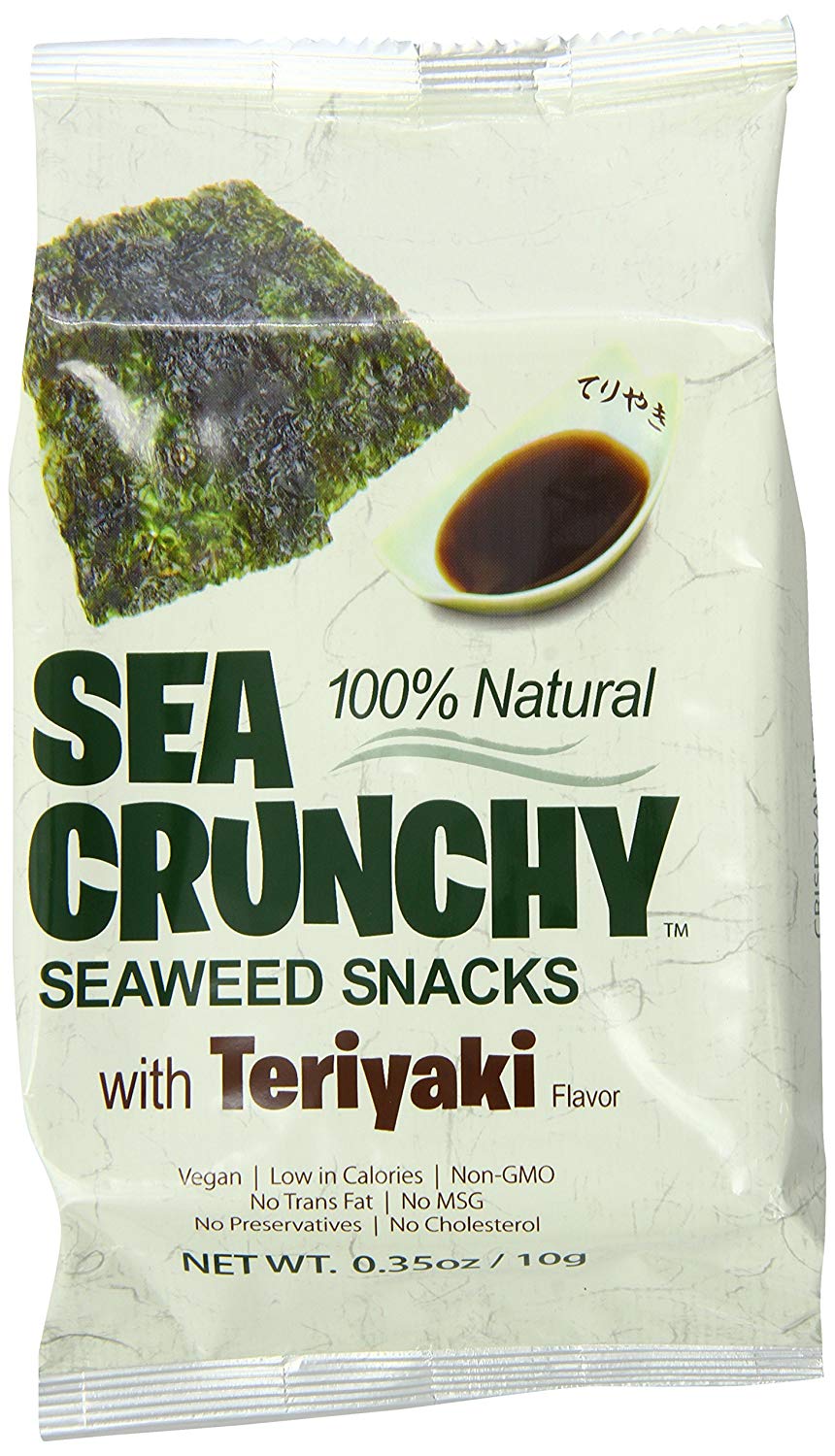 SEA CRUNCHY SNACKS TERIYAKI 10GR