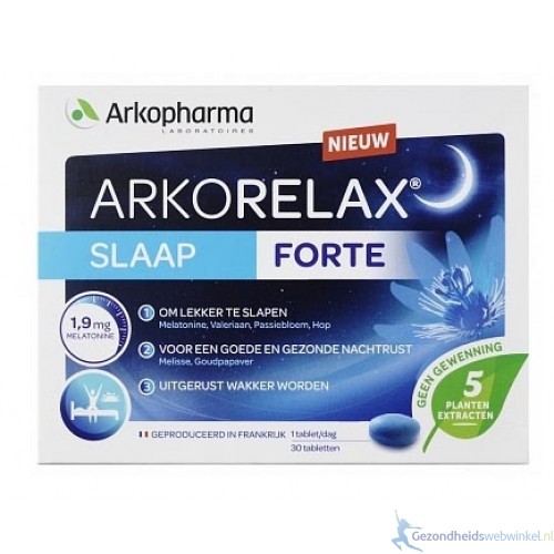 ARKOPHARMA ARKORELAX SLAAP- 30TB