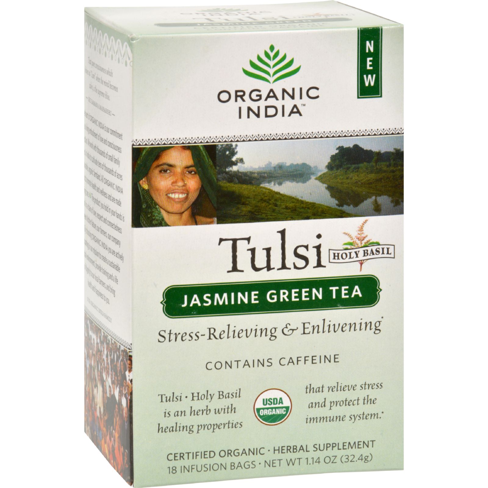ORGANIC INDIA JASMINE GREENBIO 25ZK