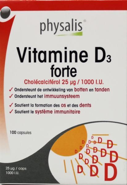 PHYSALIS VITAMINE D3 FORTE 100CP