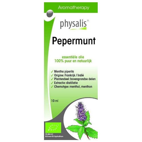 PHYSALIS PEPERMUNT OLIE BIO 10ML