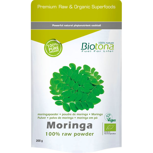 BIOTONA MORINGA RAW POWDER BIO 200GR