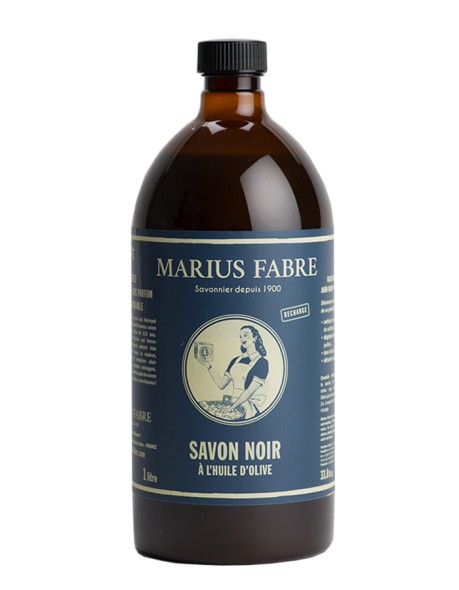 MARIUS FABRE SAVON NOIR NAVUL 1LT