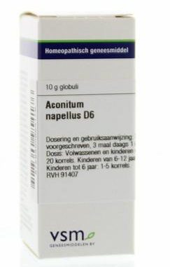 VSM ACONITUM NAPELLUS D6* 10GR