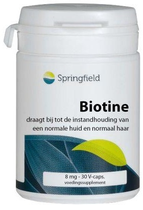 SPRING BIOTINE 8MG 30VCP