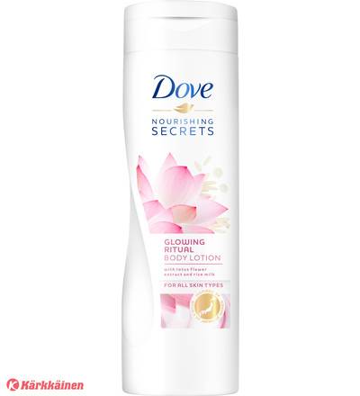 DOVE BODYLOT GLOWIG 400ML