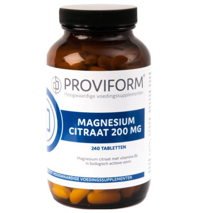 PROVIFORM MAGNES CITRAAT 200MG 240TB