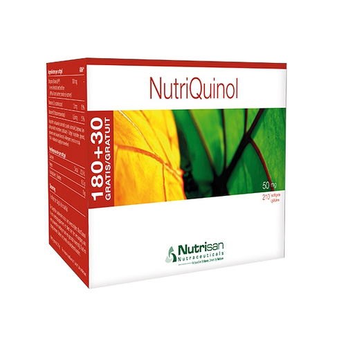 NUTRISAN NUTRIQUINOL 50MG 210SG