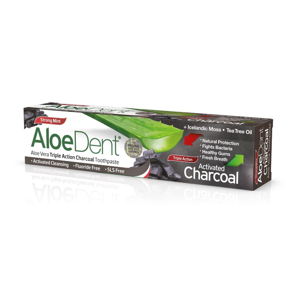 ALOE DENT TP CHARCOAL 100ML