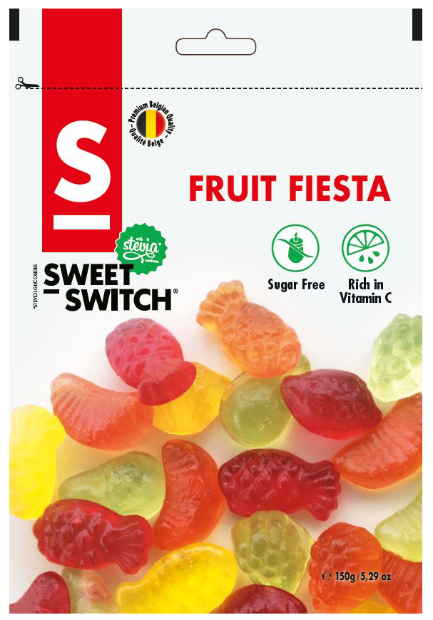 SWEET-SWITCH FRUIT FIESTA 150GR