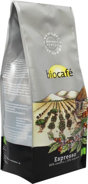 BIOCAFE FILTERKOFFIE ESPR BIO 250GR