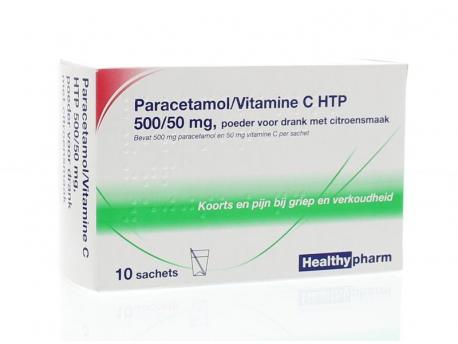 HEALTHY PARACETA VIT C 500/50M 10ST