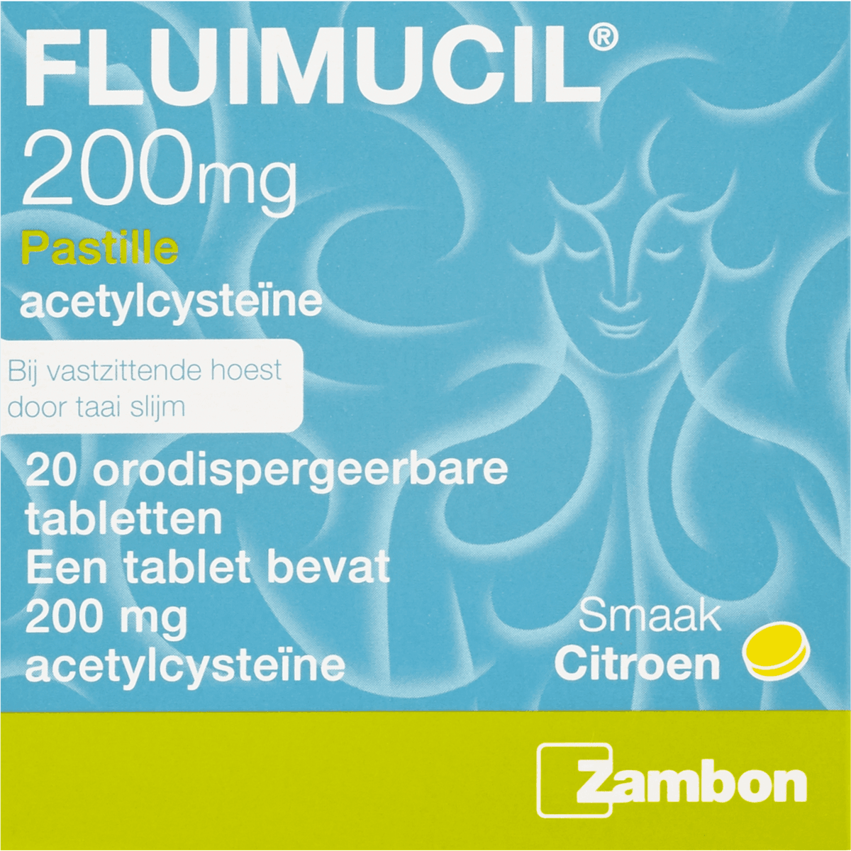 FLUIMUCIL PASTILLES ACC 200MG 20ST