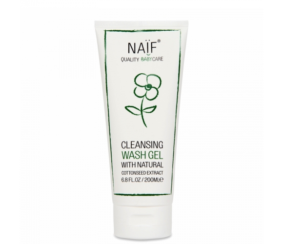 NAIF BABY CLEANSING WASH GEL 200ML