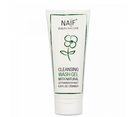 NAIF BABY CLEANSING WASH GEL 200ML