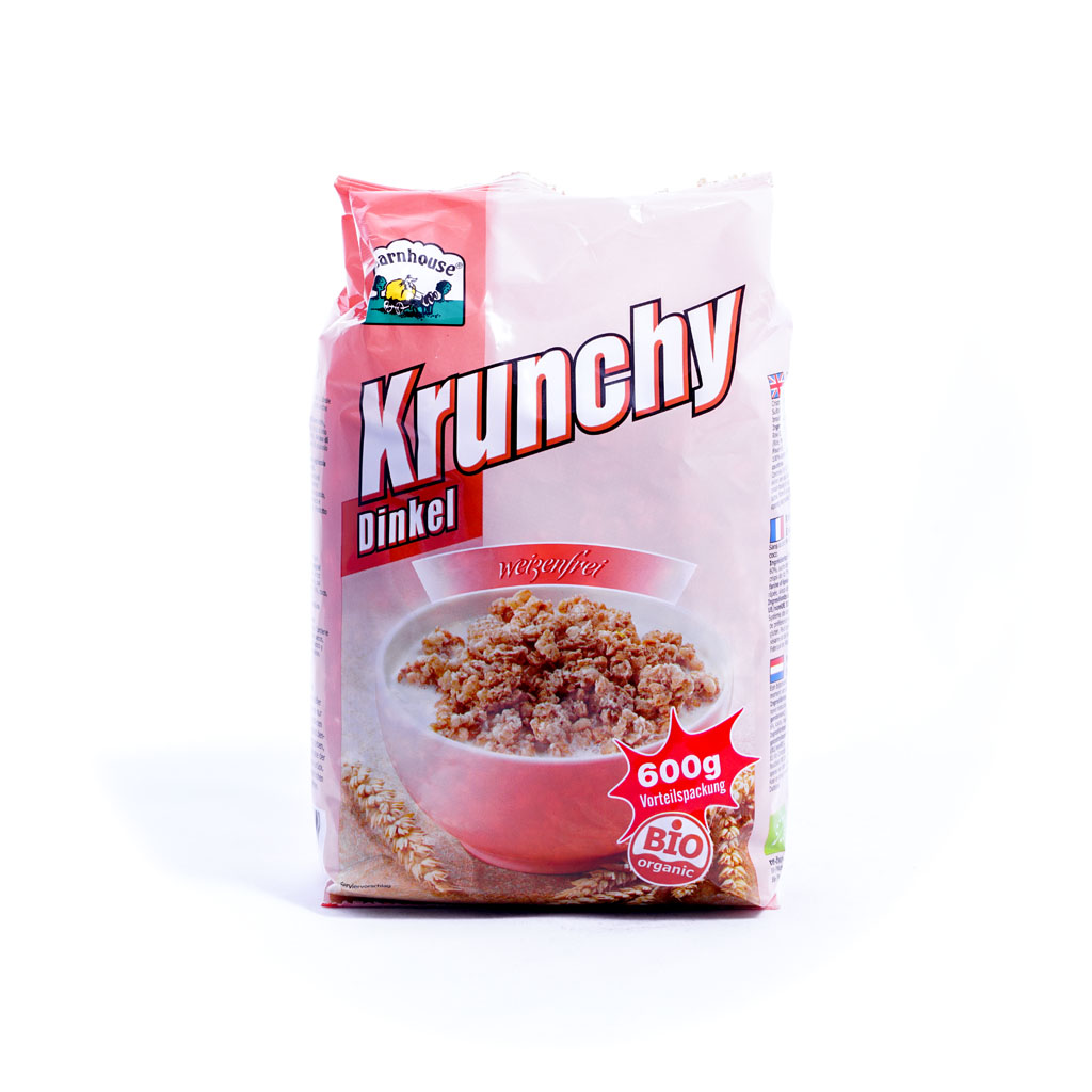 BARNHOUSE KRUNCHY SPELT 600 GRAM