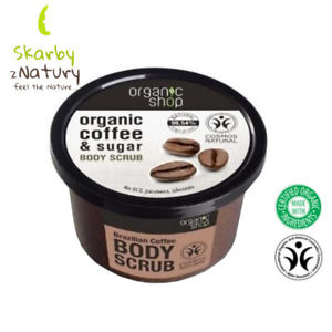 ORGANIC SHOP SCRUB COFFEE 250ML