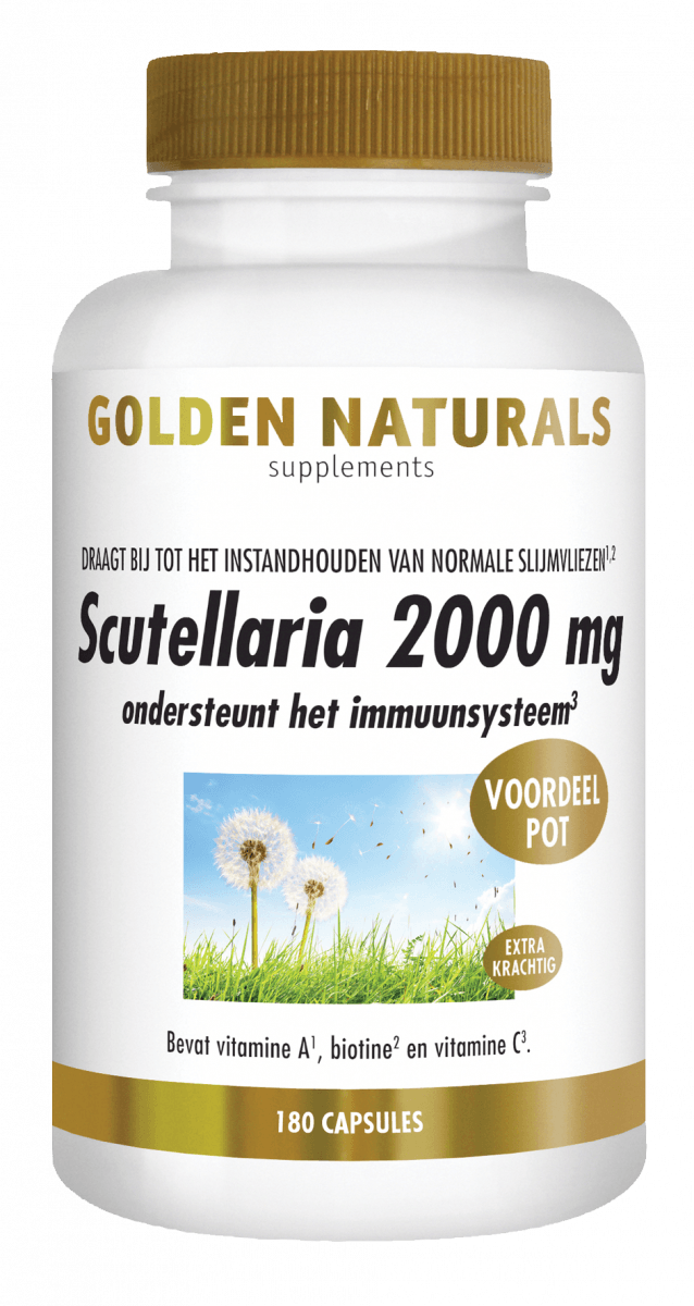 GOLDEN NATURALS SCUTELL 2000MG 180VCP