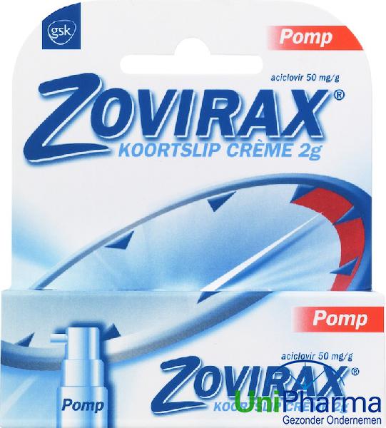 ZOVIRAX KOORTSLIPCRM TUBE 2GR