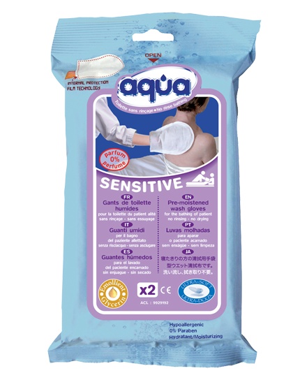 AQUA SENSITIVE WASHANDJES 12ST