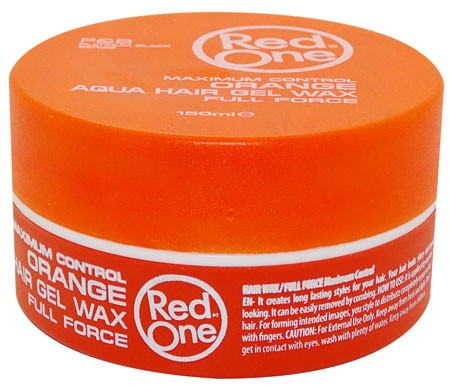 RED ONE HAARWAX AQUA ORANGE 150ML